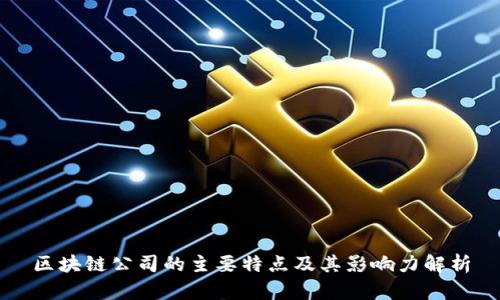 区块链公司的主要特点及其影响力解析
