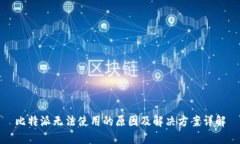 比特派无法使用的原因及解决方案详解
